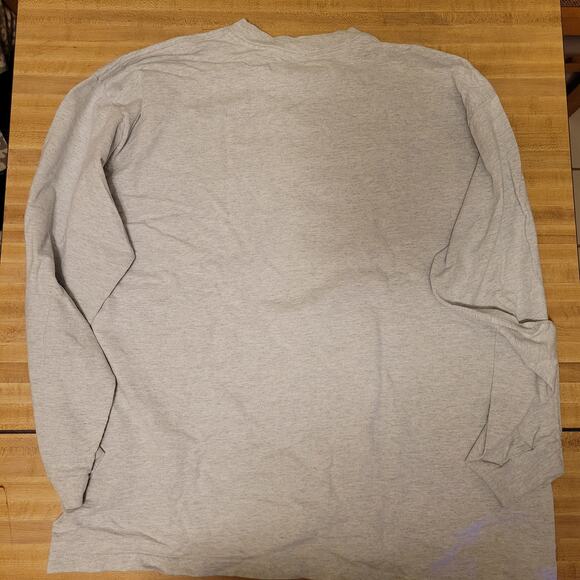 Vintage Harvard Sweatshirt Jansport Men's XL Gray Long Sleeve, Crew Neck - Picture 6 of 6